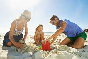 family_on_beach